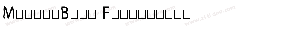 MisterBass Full字体转换